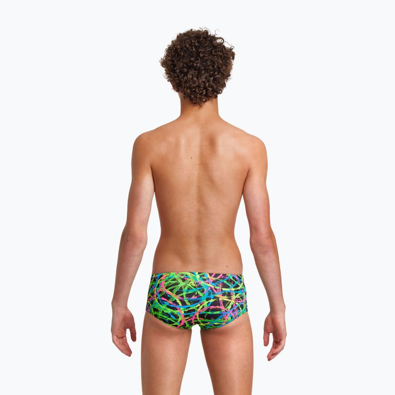 Slipi pentru copii Funky Trunks Sidewinder Trunks colorați FTS010B7139324 6