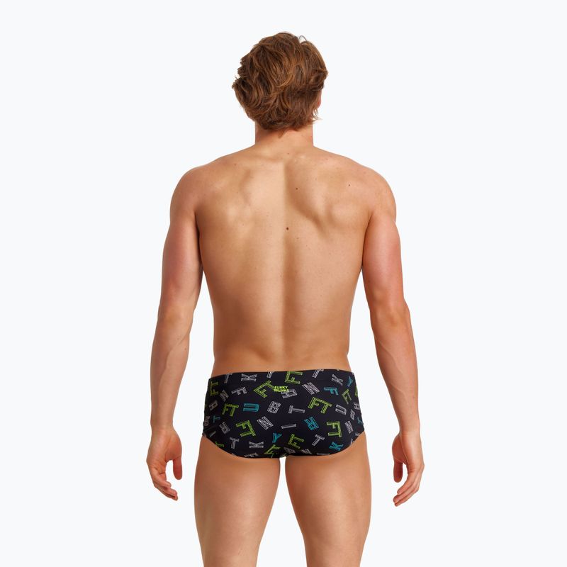 Costume de baie pentru bărbați FUNKY TRUNKS Classic Trunks negru FTS001M71400 5