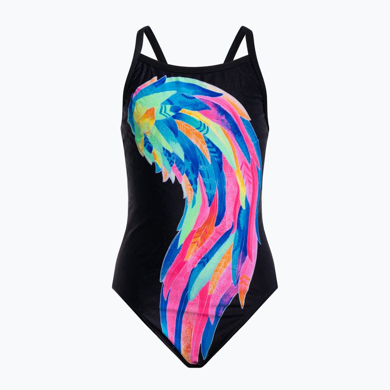 Costum de baie pentru copii Funkita Eco Single Strap negru FS16G714040508