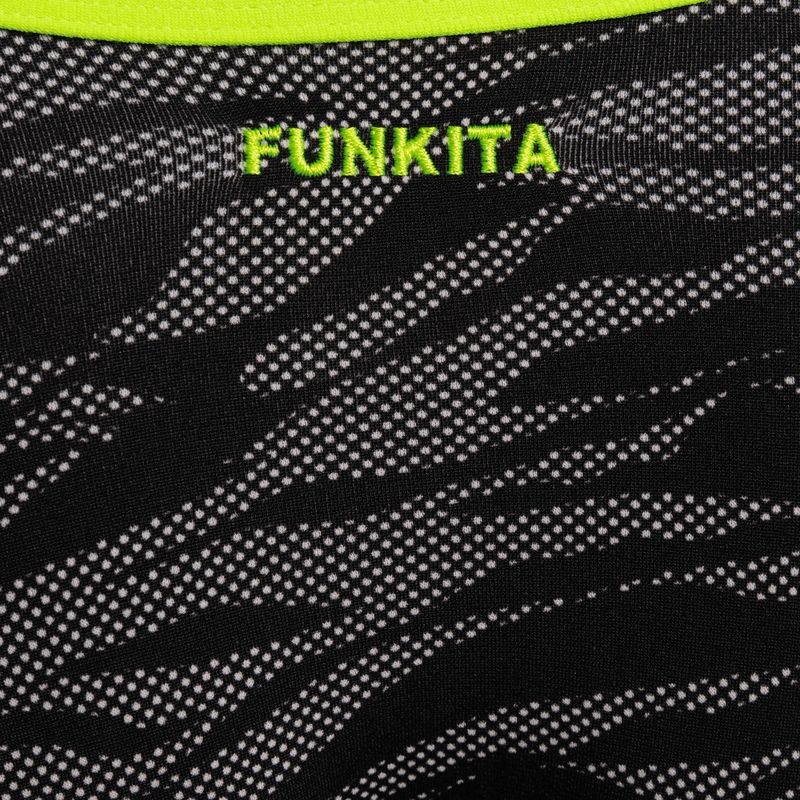 Funkita Strapped In One Piece Costum de baie pentru femei Gri FS38L7141608 3