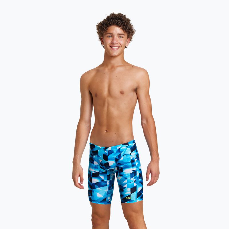 Pantaloni Funky Trunks pentru copii Training Jammers albastru marin FT37B7143922 7