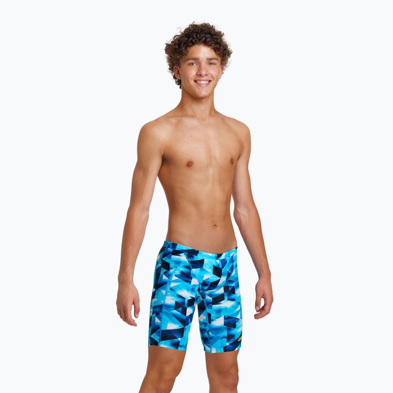 Pantaloni Funky Trunks pentru copii Training Jammers albastru marin FT37B7143922 8