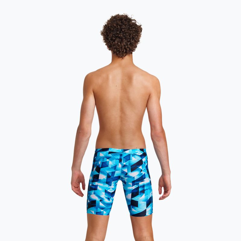 Pantaloni Funky Trunks pentru copii Training Jammers albastru marin FT37B7143922 9