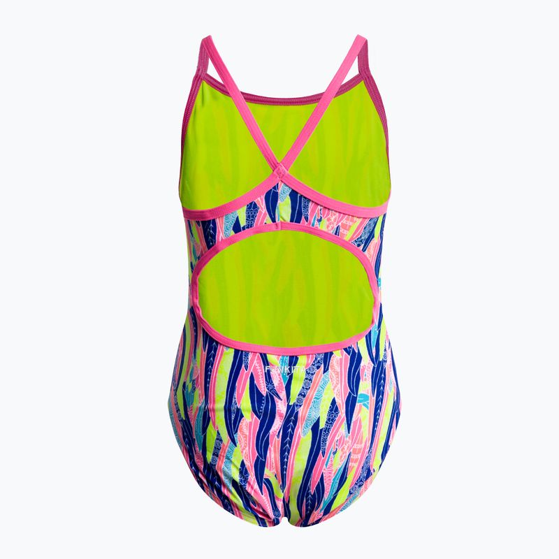Costum de înot dintr-o bucată pentru copii Funkita Diamond Back One Piece Wing Tips FKS033G71444 2