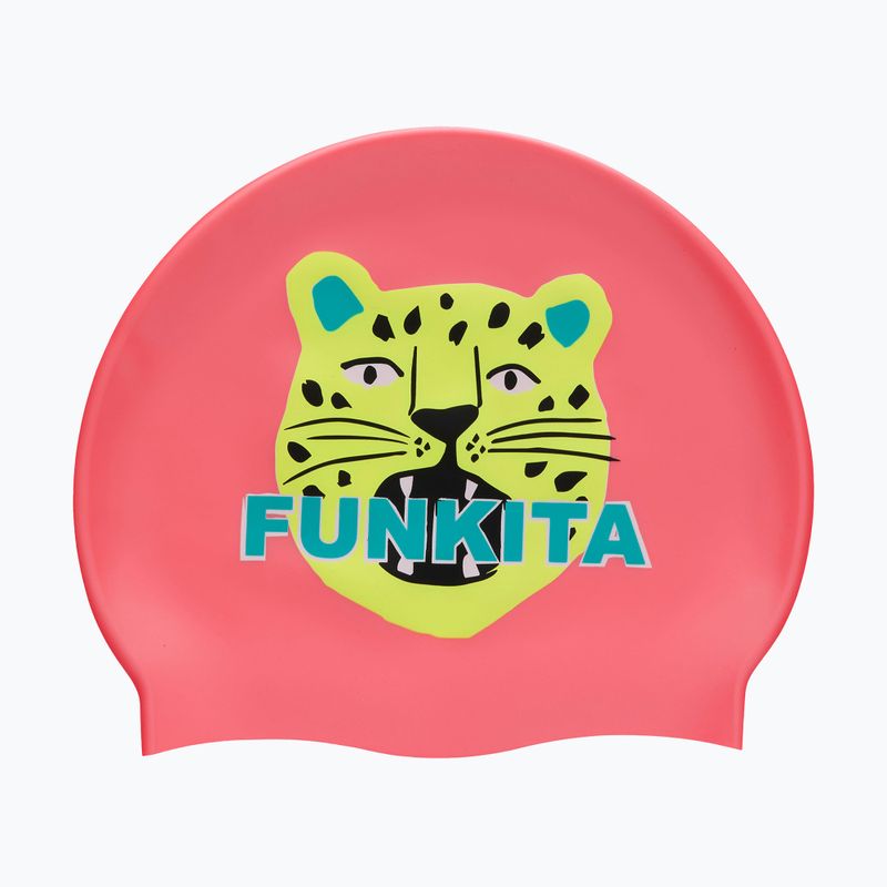 Funkita Șapcă de înot din silicon roz FS997139700 2