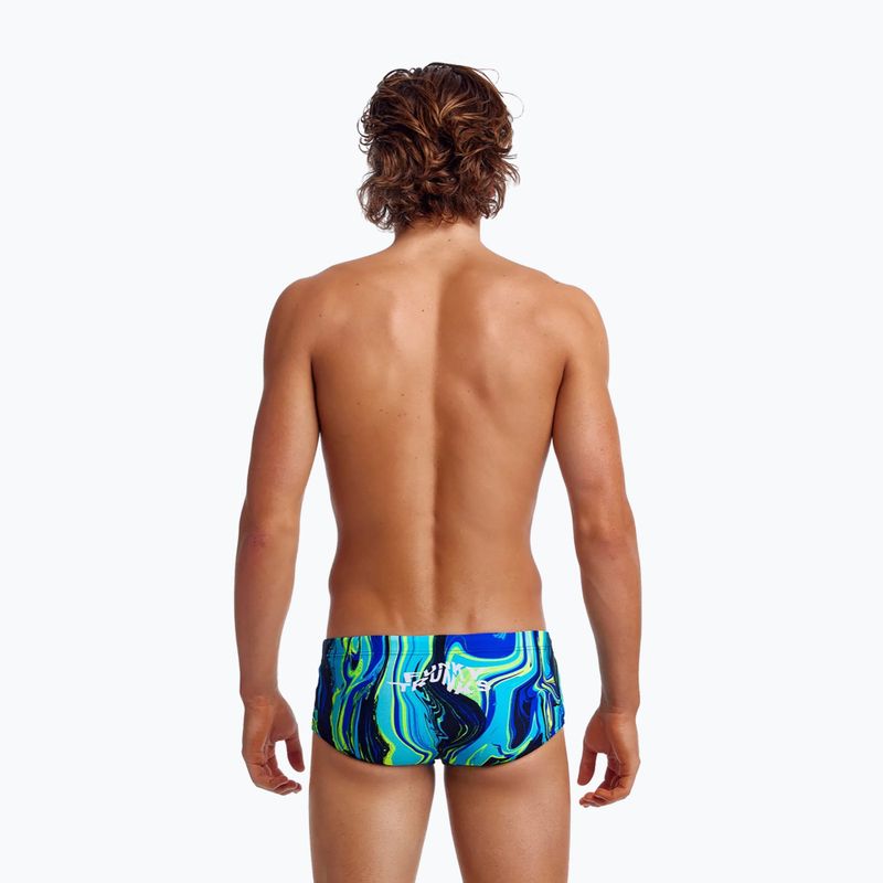Slipi pentru bărbați Funky Trunks Sidewinder Trunks bleumarin-albaștri FTS010M71476 6