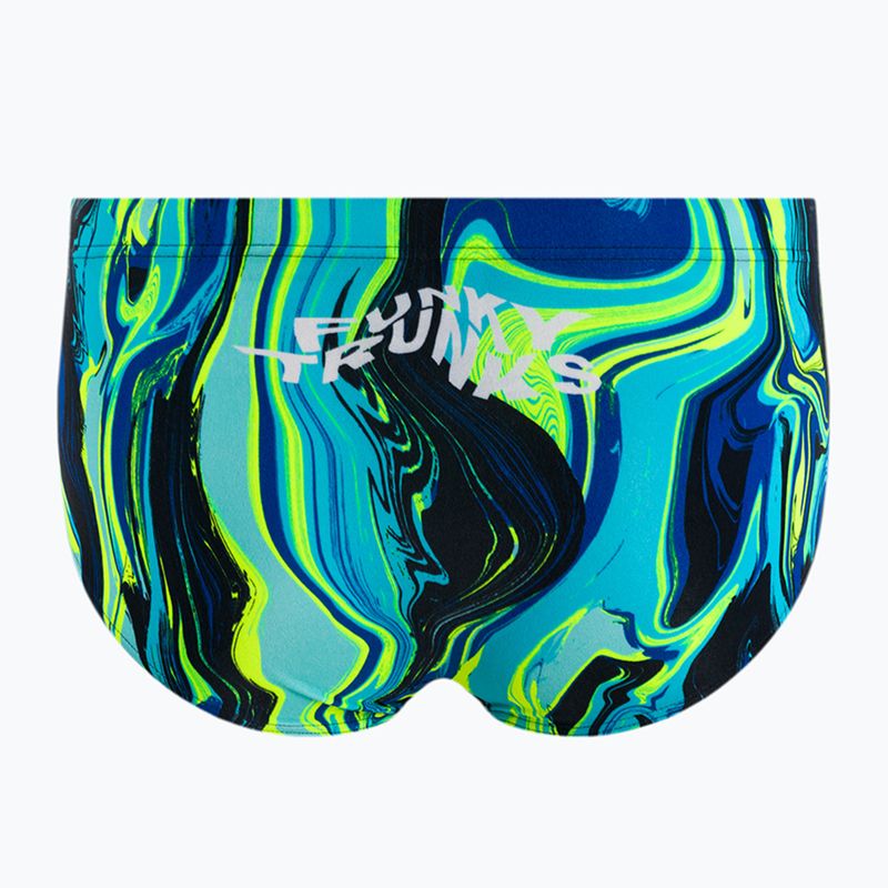 Slipi pentru bărbați Funky Trunks Sidewinder Trunks bleumarin-albaștri FTS010M71476 2