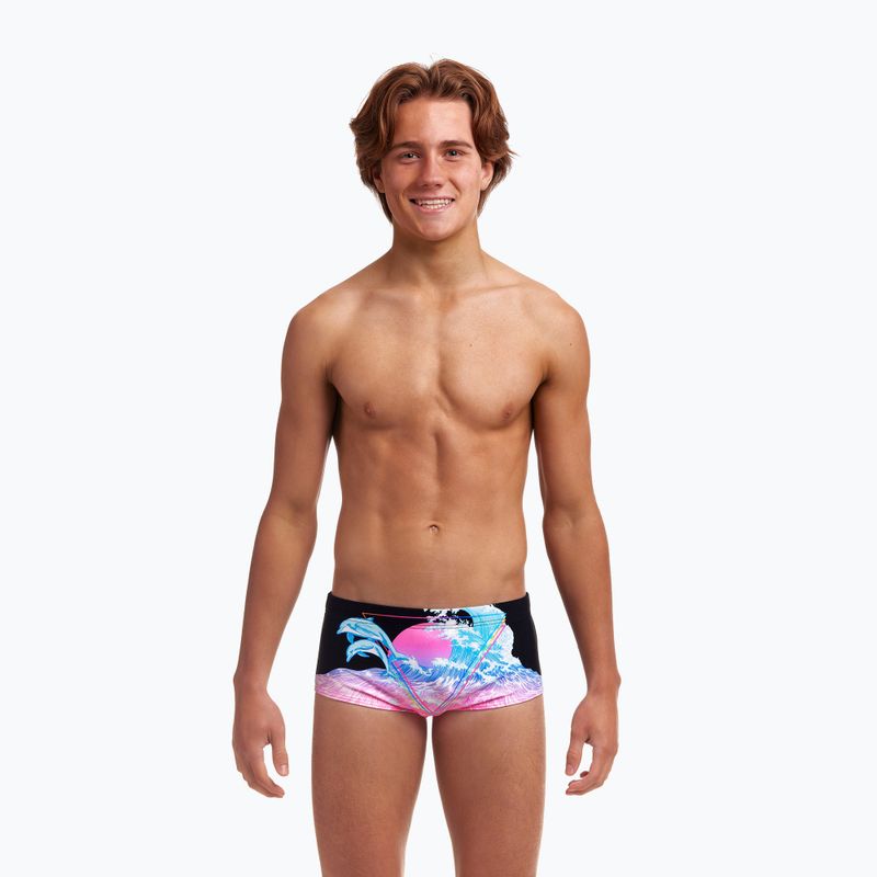Pantaloni de baie pentru copii Funky Trunks Sidewinder Boxeri de înot colorați FTS010B7155828 5