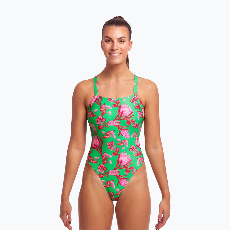Funkita Brace Free One Piece Costum de baie pentru femei Verde FKS020L7154912 2