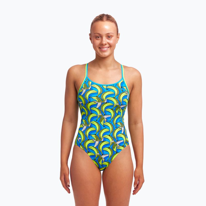 Funkita Diamond Back One Piece Costum de baie pentru femei Albastru FS11L7154116116 2
