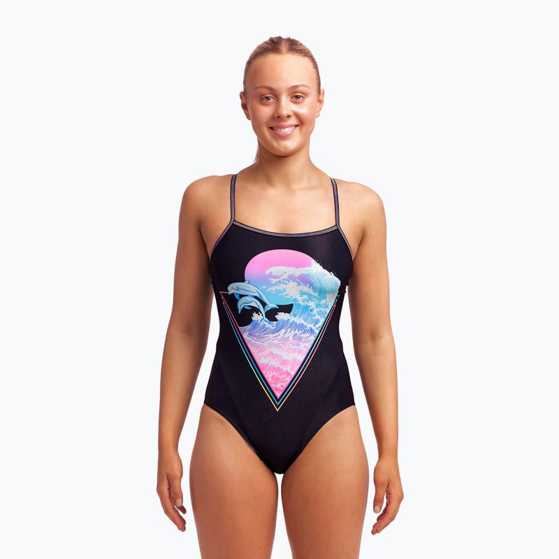 Funkita pentru femei Funkita Single Strap One Piece Swimsuit Negru FS15L7155816 2