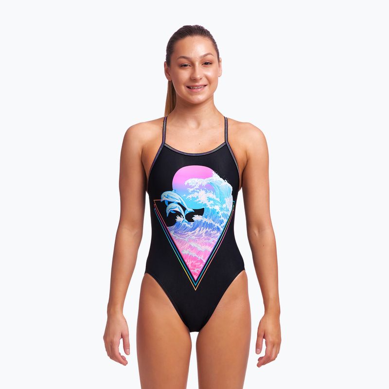 Funkita Costum de baie cu o singură curea pentru copii Black FS16G7155814 2