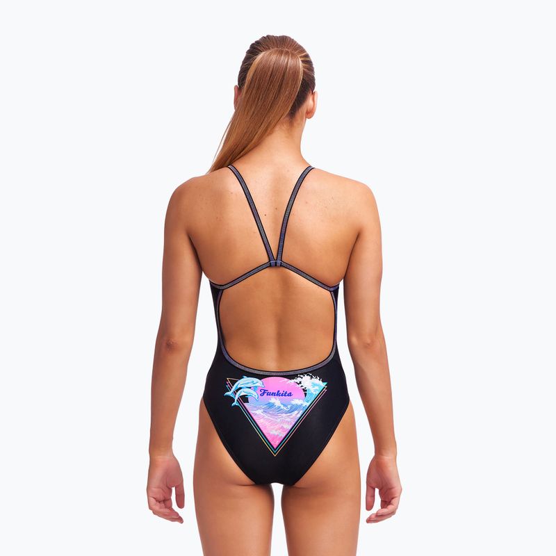 Funkita Costum de baie cu o singură curea pentru copii Black FS16G7155814 4
