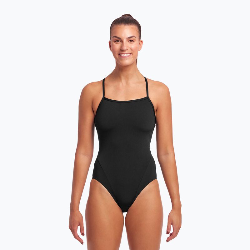 Costum de înot dintr-o piesă pentru femei Funkita Single Strap One Piece still black 2