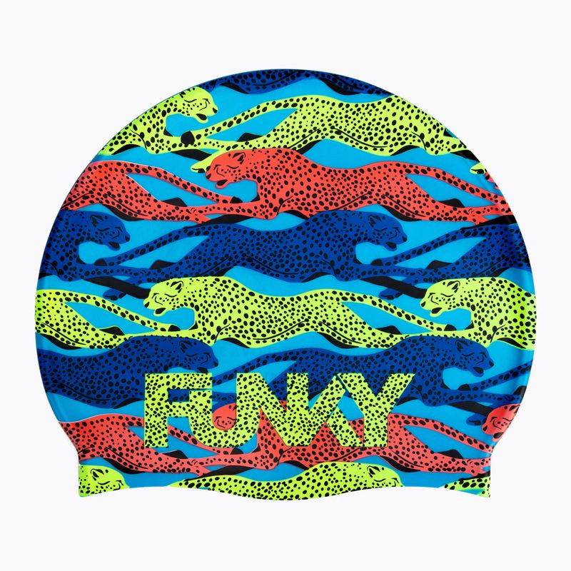 Funky Silicon Cap de înot albastru FYG017N7153200