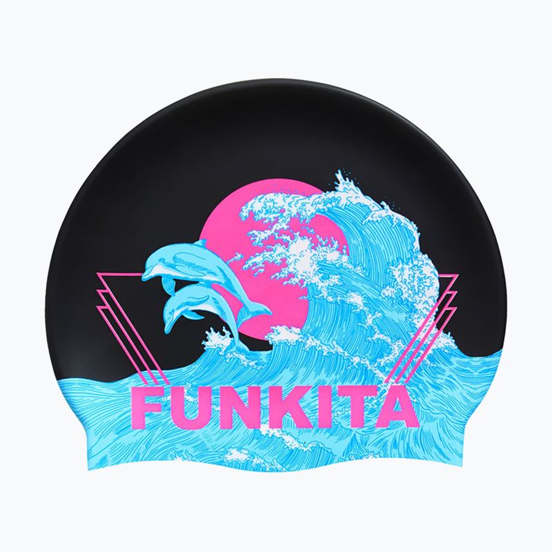 Funkita silicon Șapcă de înot șapcă neagră FS997155800 2