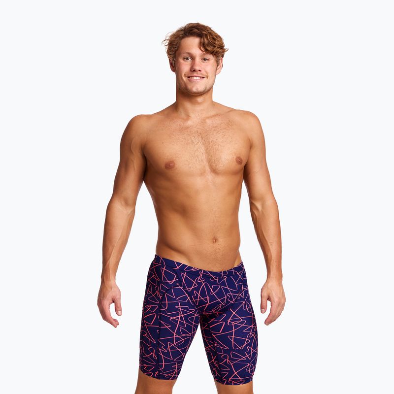 Bărbați de înot jammer Funky Trunks Seria de formare a textierului 4