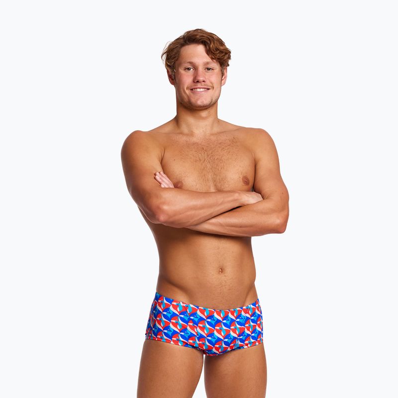 Bărbați Funky Trunks Funky Trunks Classic Trunks boxeri de înot afară foxed 6