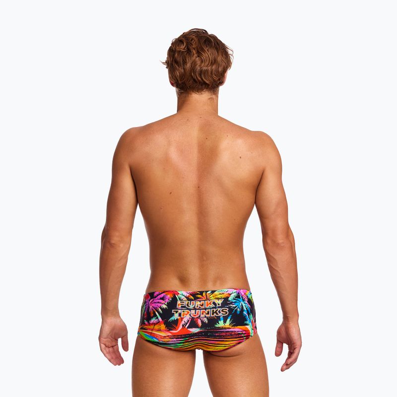Bărbați Funky Trunks Sidewinder boxeri de înot sunset city 7