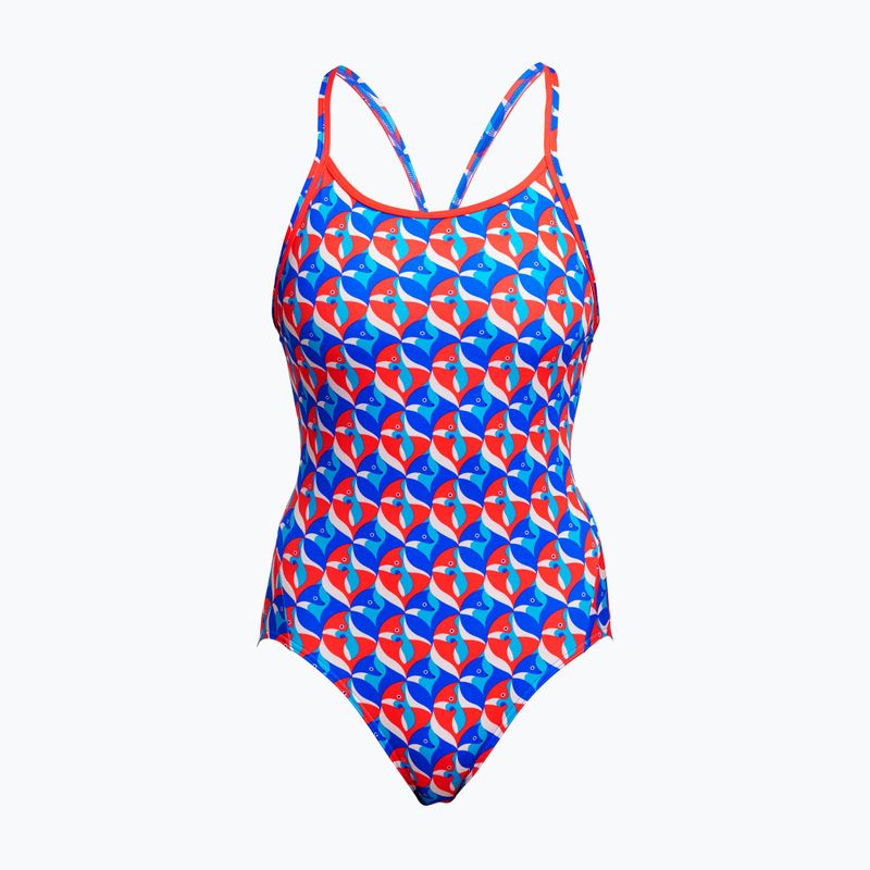 Costum de baie o singură piesă pentru femei Funkita Diamond Back One Piece out foxed