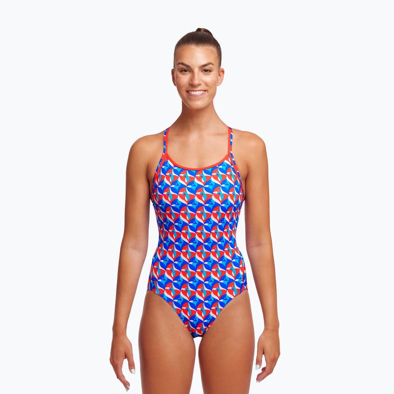 Costum de baie o singură piesă pentru femei Funkita Diamond Back One Piece out foxed 2