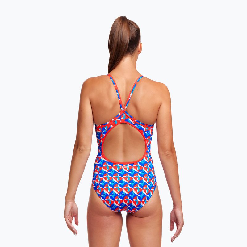 Costum de baie o singură piesă pentru femei Funkita Diamond Back One Piece out foxed 4