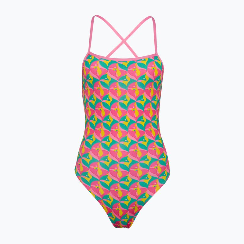 Funkita costum de baie pentru femei costum de baie dintr-o bucată Strapped In One Piece foxy friends