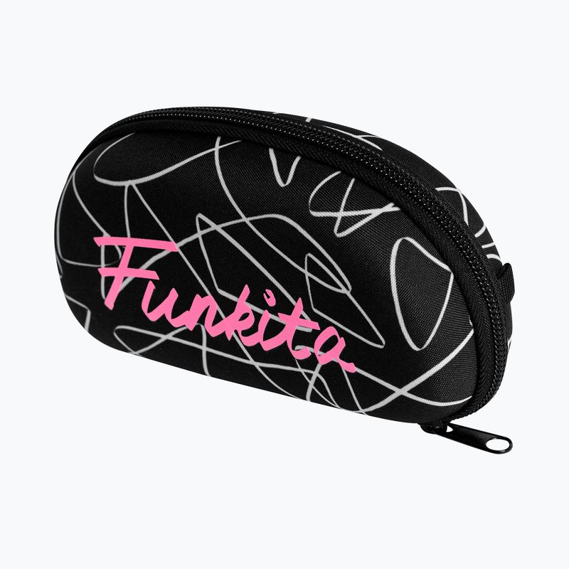 Funkita caz de ochelari de înot Cazul de ochelari de înot închis FKG019N7164400 texta mess 2