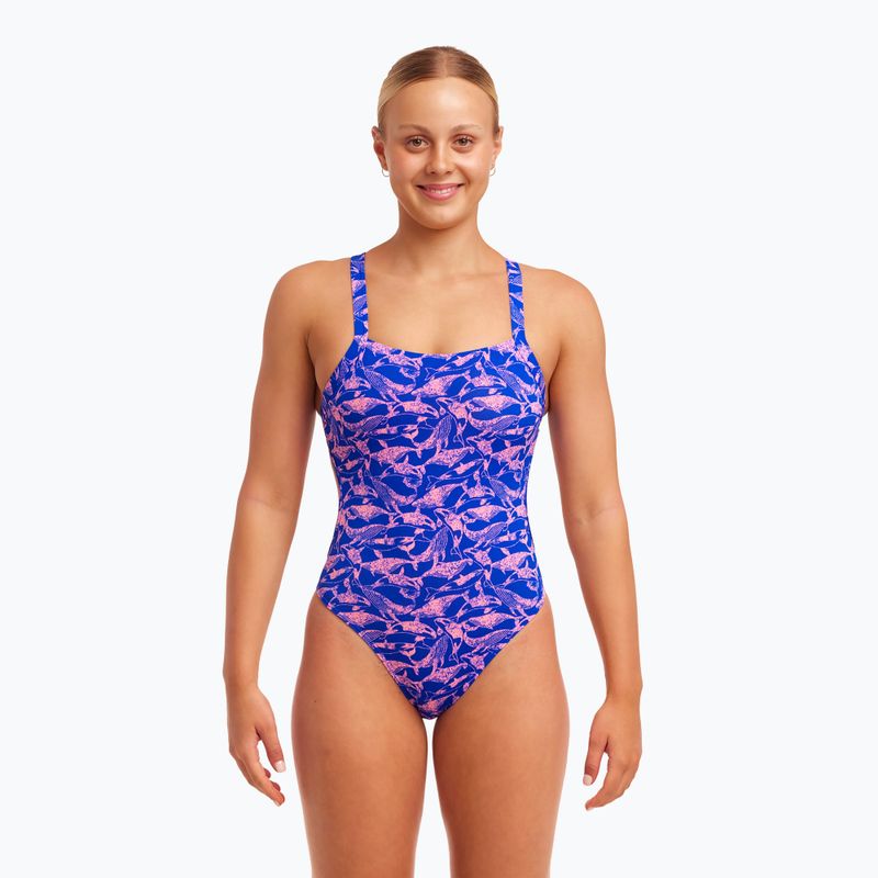 Costum de baie pentru femei Funkita Brace Free One Piece minky pinky 5