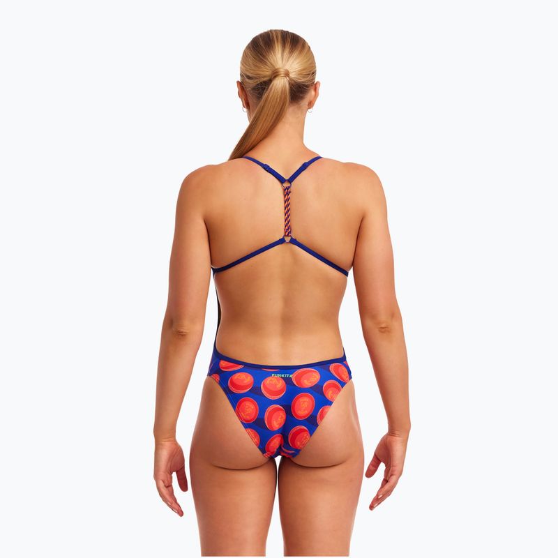 Funkita Twisted One Piece costum de baie pentru femei bile strălucitoare 4