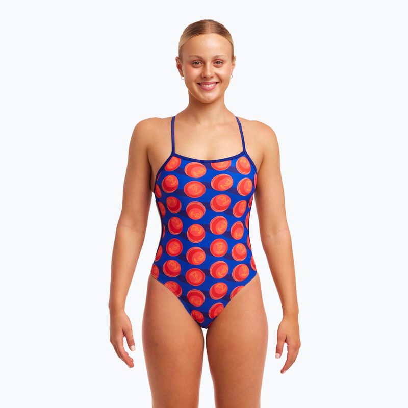 Funkita Twisted One Piece costum de baie pentru femei bile strălucitoare 5