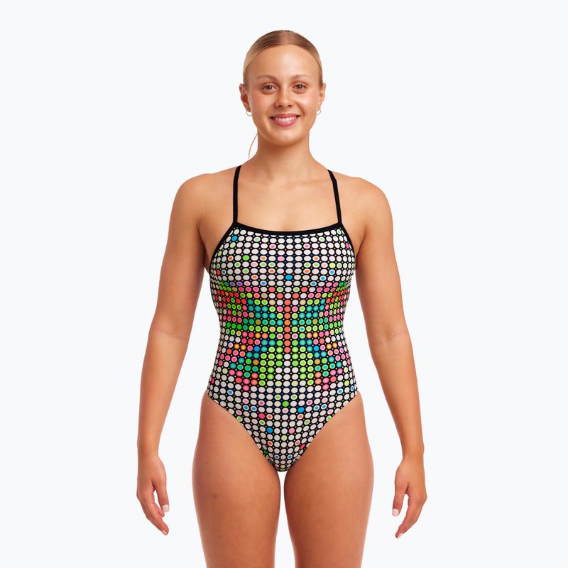 Funkita costum de baie o singură bucată pentru femei Strapped In One Piece zăpadă flyer 2