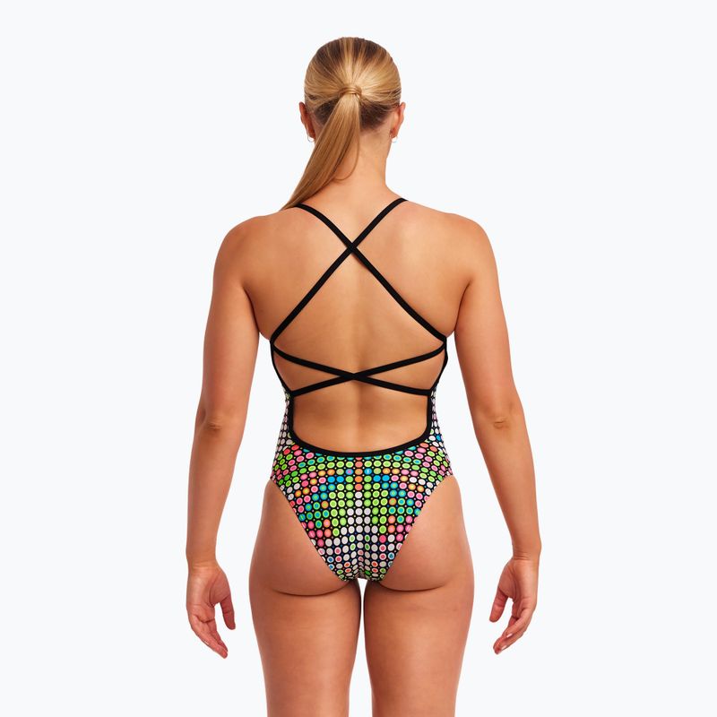 Funkita costum de baie o singură bucată pentru femei Strapped In One Piece zăpadă flyer 4