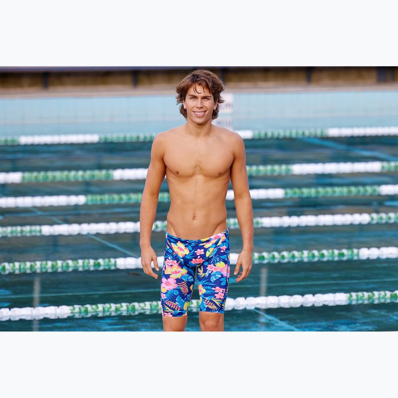 Costume de baie pentru bărbați Funky Trunks Training Jammers în floare