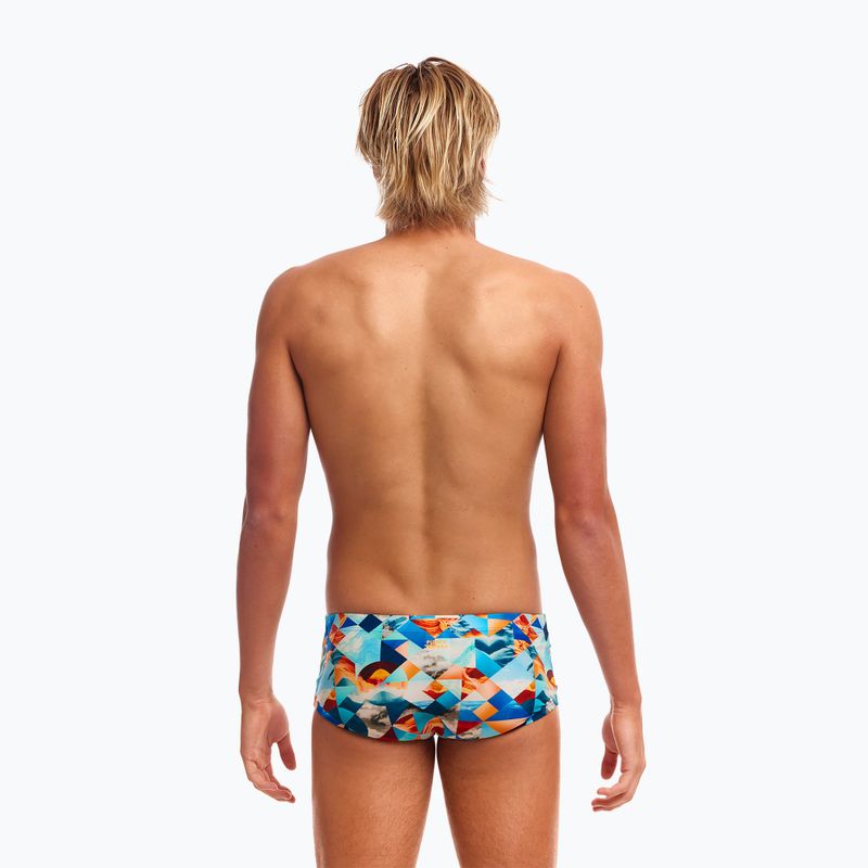 Boxeri Funky Trunks Classic Trunks pentru bărbați boxeri de înot cu valuri sparte 3