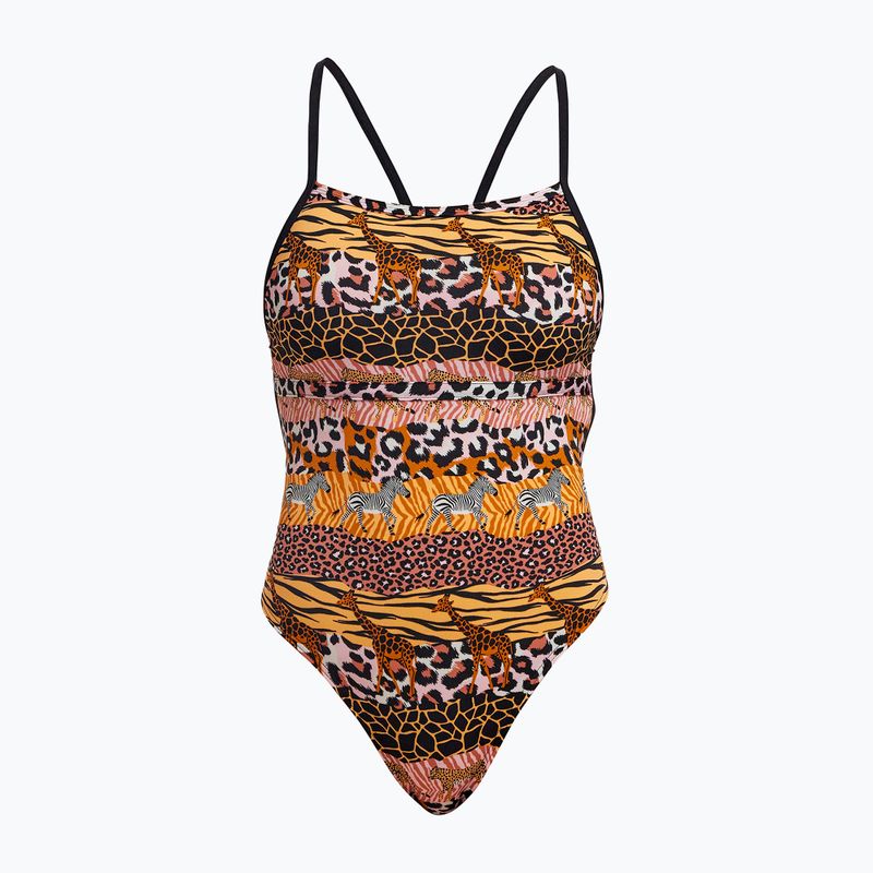 Funkita Single Strength One Piece costum de baie pentru femei zoo life
