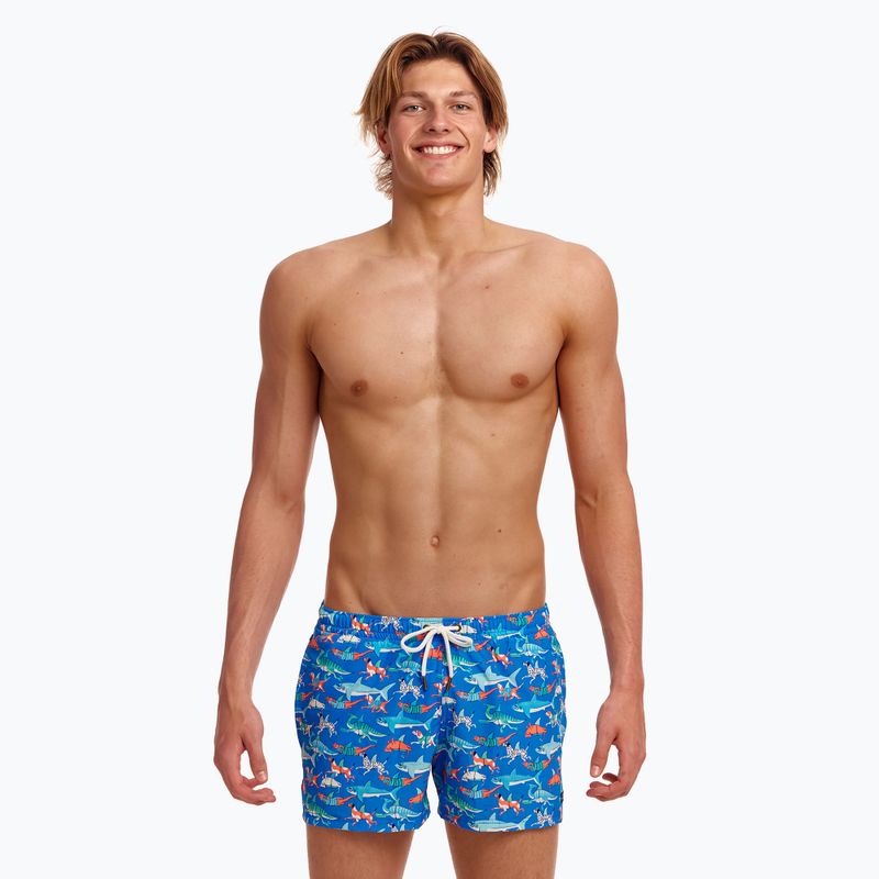 Pantaloni scurți de baie pentru bărbați Funky Trunks Shorty Shorts Short fin swimming 2