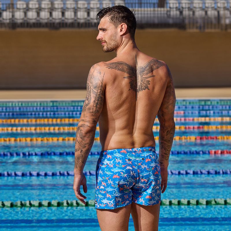 Pantaloni scurți de baie pentru bărbați Funky Trunks Shorty Shorts Short fin swimming 5