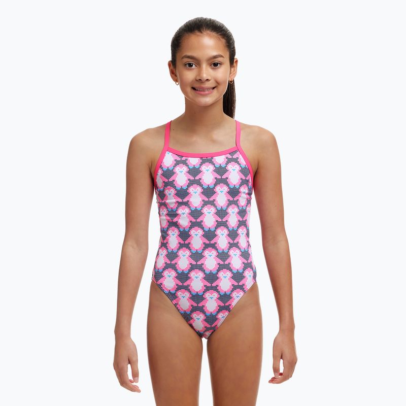 Costum de înot dintr-o piesă pentru copii Funkita Single Strap One Piece pen guy 2