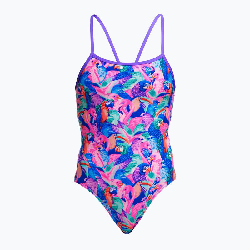 Costum de înot dintr-o piesă pentru femei  Funkita Single Strap One Piece birds gone wild