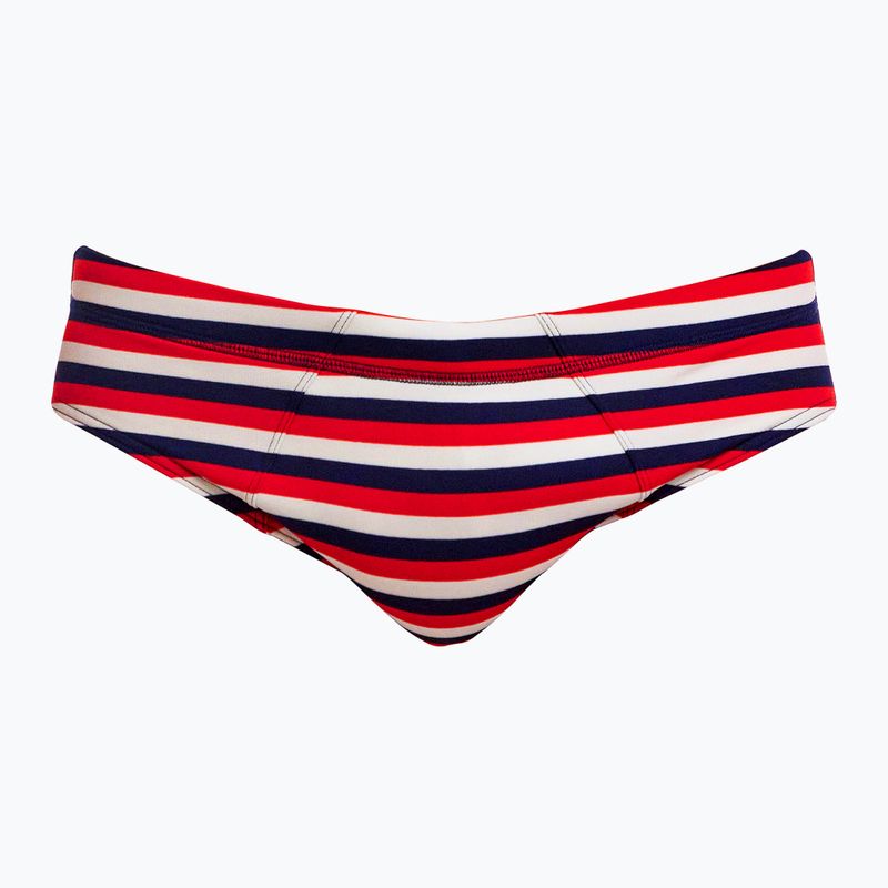 Slip de baie pentru bărbați  Funky Trunks Seamed Briefs riviera