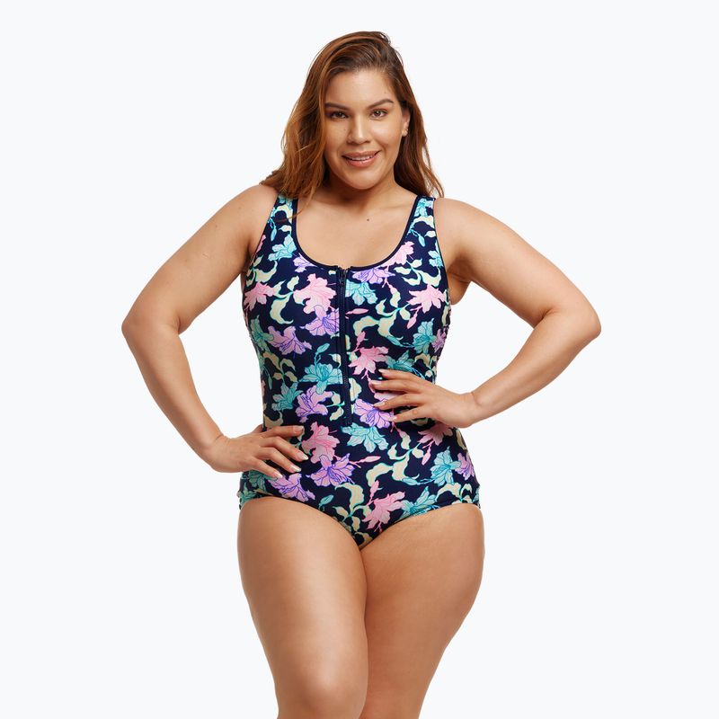 Costum de înot dintr-o piesă pentru femei  Funkita Zip Front One Piece fast flow 4