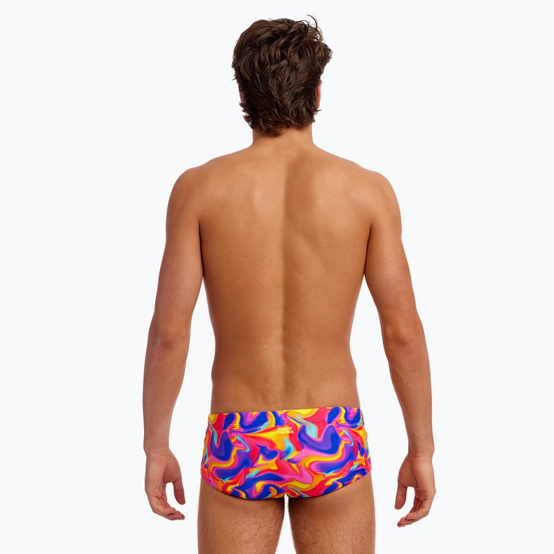 Boxeri de înot pentru bărbați Funky Trunks Sidewinder Trunks summer swirl 3