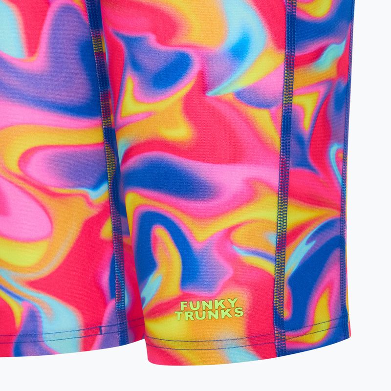 Boxeri de înot pentru copii  Funky Trunks Training summer swirl