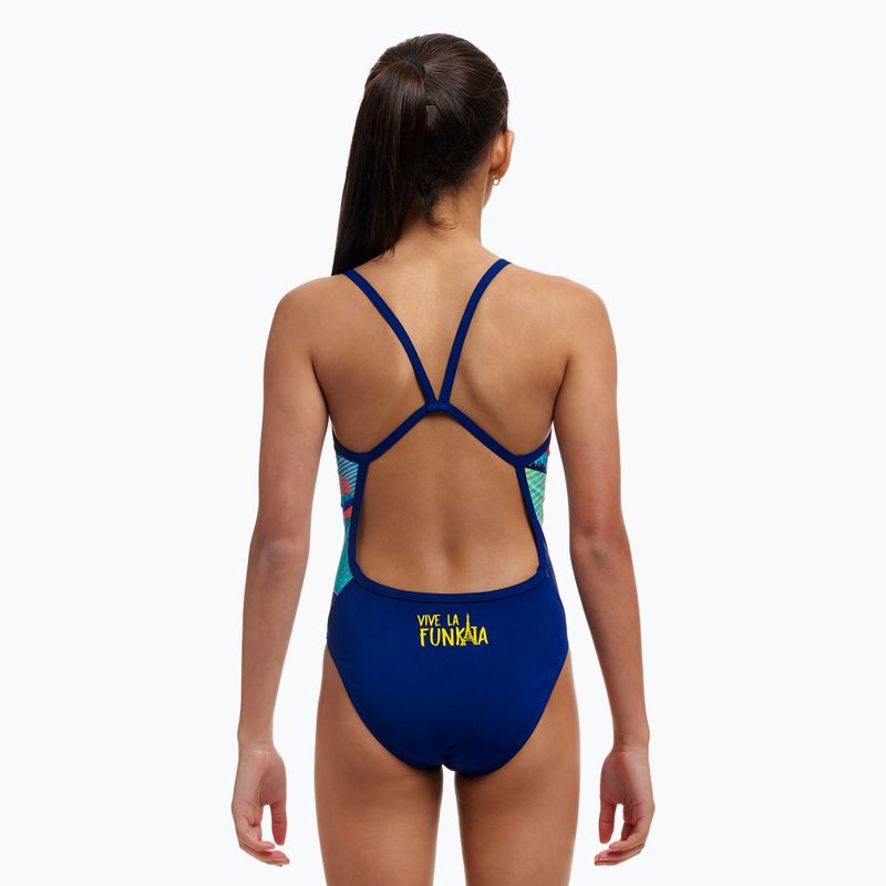 Costum de înot dintr-o piesă pentru copii Funkita Single Strap One Piece vive la funky 3