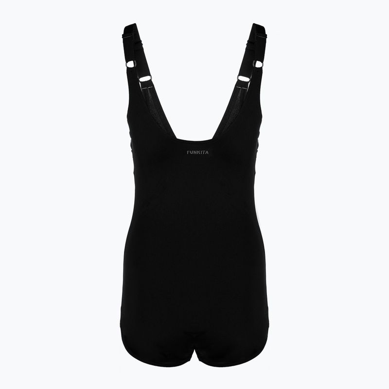 Costum de înot dintr-o piesă pentru femei  Funkita Scoop Neck One Piece still black 2