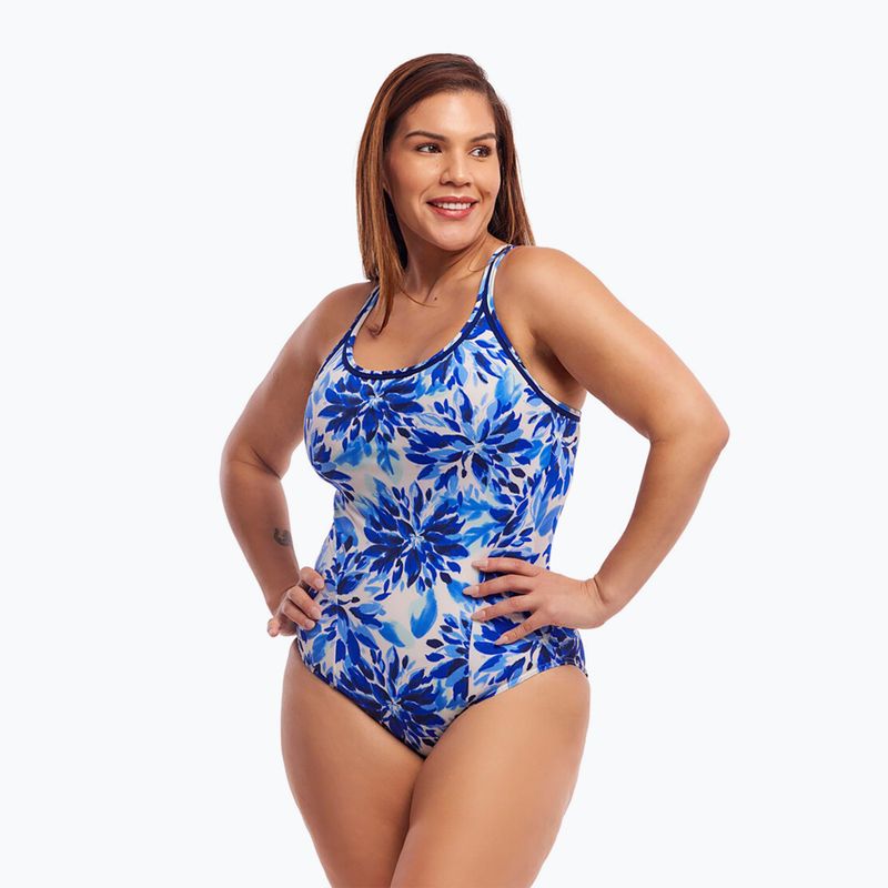 Costum de baie dintr-o piesă pentru femei Funkita Locked In Lucy One Piece blossom blue