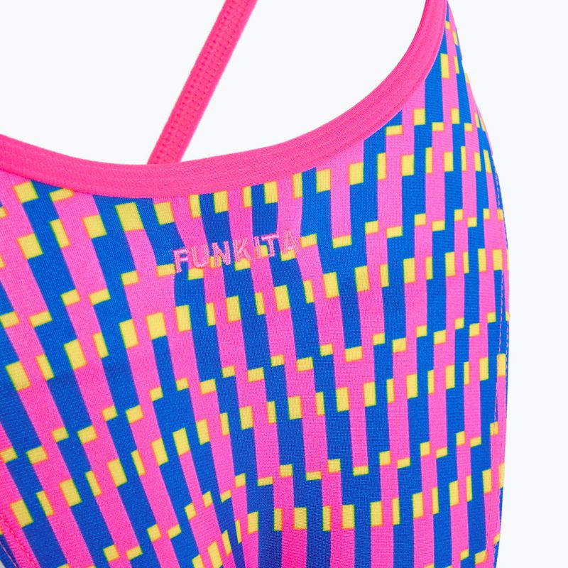 Costum de baie dintr-o piesă pentru femei Funkita High Leg One Piece daily steps 3