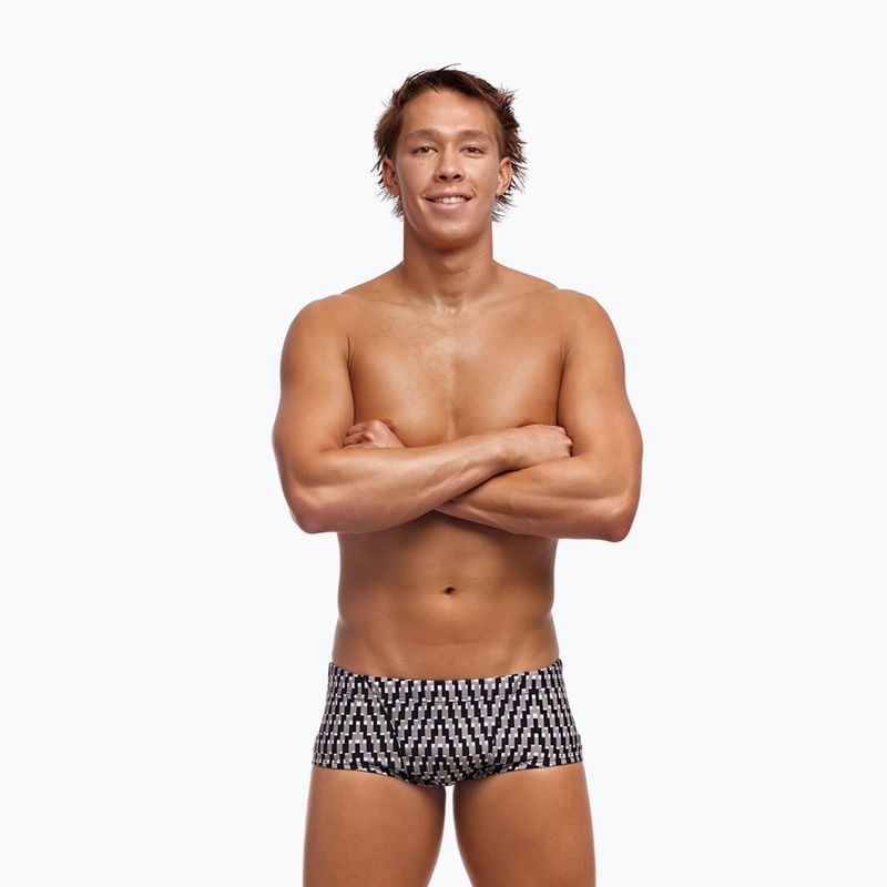 Boxeri de înot pentru bărbați Funky Trunks Classic Trunks dark night