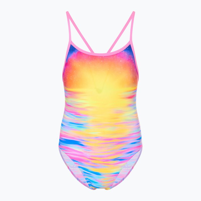 Costum de baie dintr-o piesă pentru copii  Funkita Single Strap One Piece darkinjung sunset